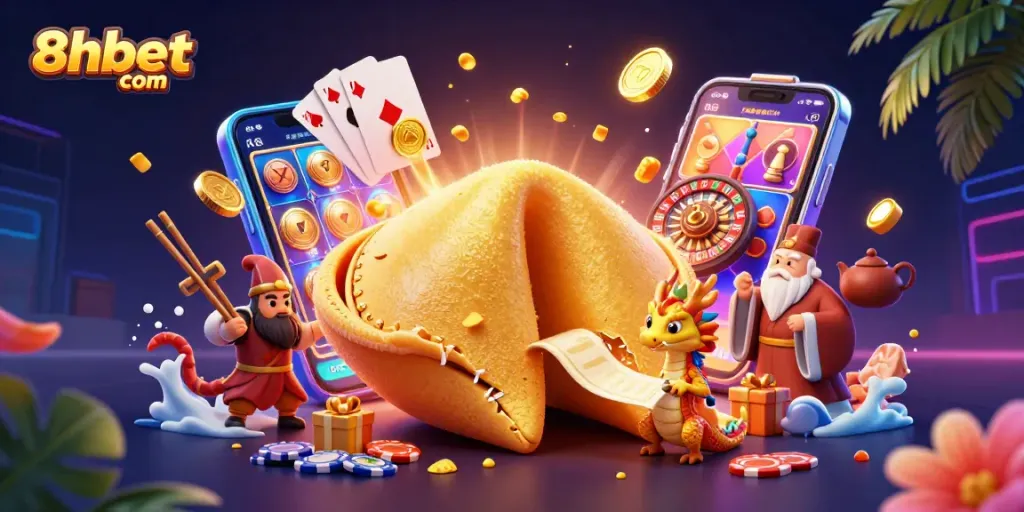 Enjoy exciting games at 8xbet com with vibrant 3D casino elements and engaging characters.