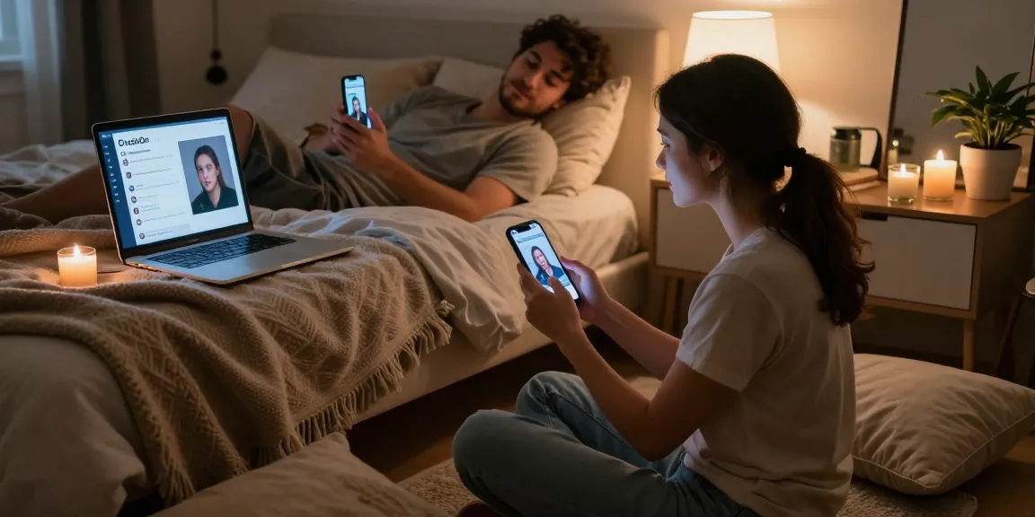 Engaging in AI sex chat for a unique and intimate experience.